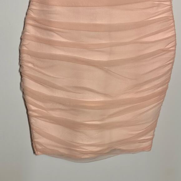 Windsor Blush Pink Corset Tulle Satin Dress Sz S NWt - Picture 4 of 9